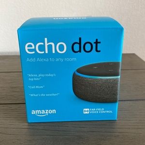 (NEW) AMAZON ECHO DOT - 3rd Generation. Never opened or used.
